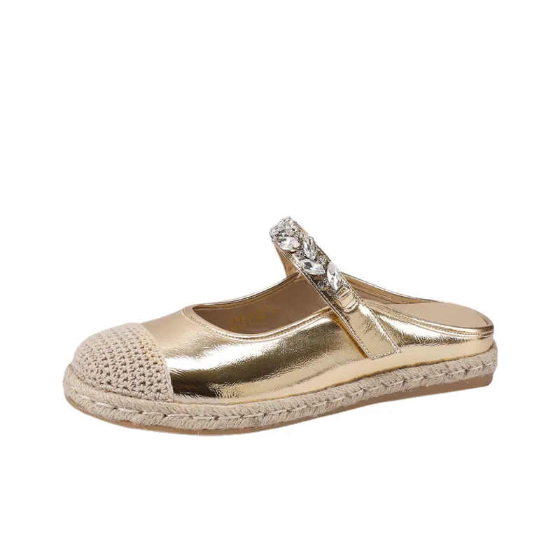 Mulinsen Abrasion-Resistant Quick Dry Wrap-toe Slippers Women's-0