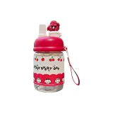 Red[with Carrying Strap+Straw+Tea Compartment]