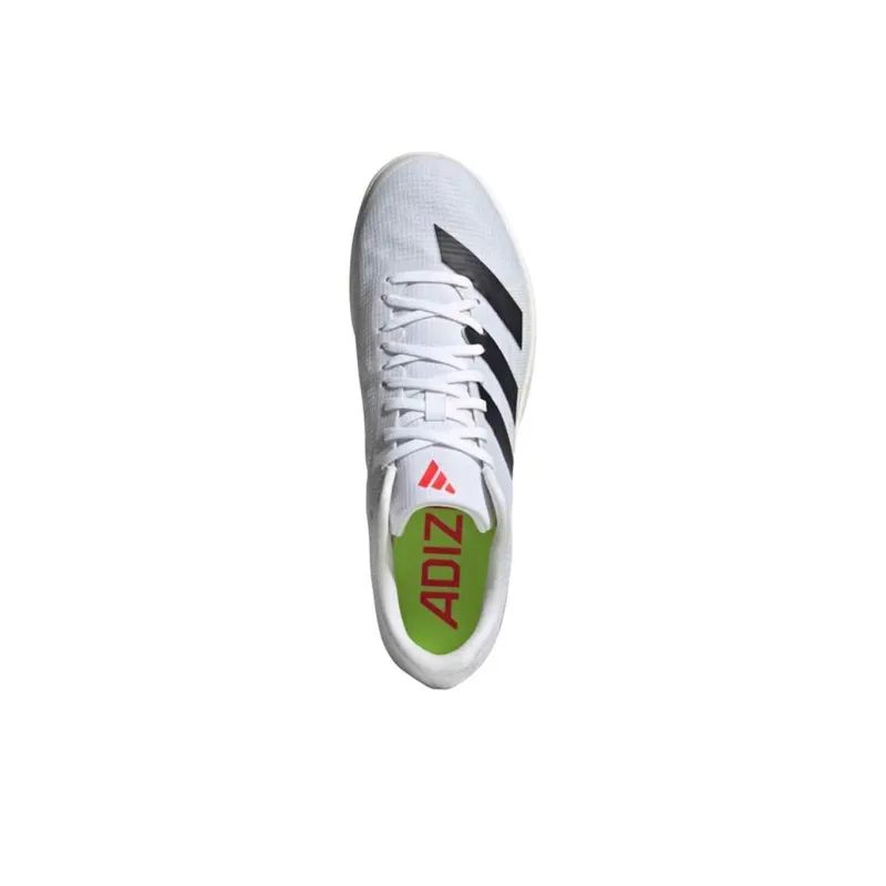 Adidas Anti Slip And Wear Resistant Functionality White Black Track Shoes Unisex Low Top Upper Height-2