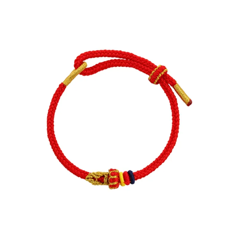 CHOW KING SANG Fabric Bracelets Unisex-4