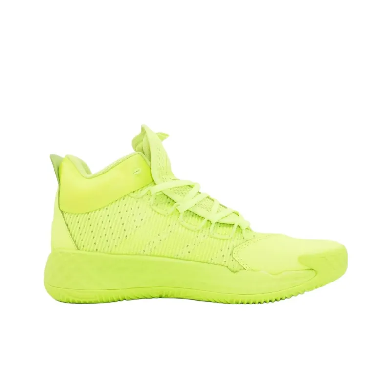 Adidas Pro Boost Anti-Slip Wear-Resistant High-Top Basketball Shoes Men's Green-1