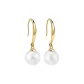 Round Pearl Earring