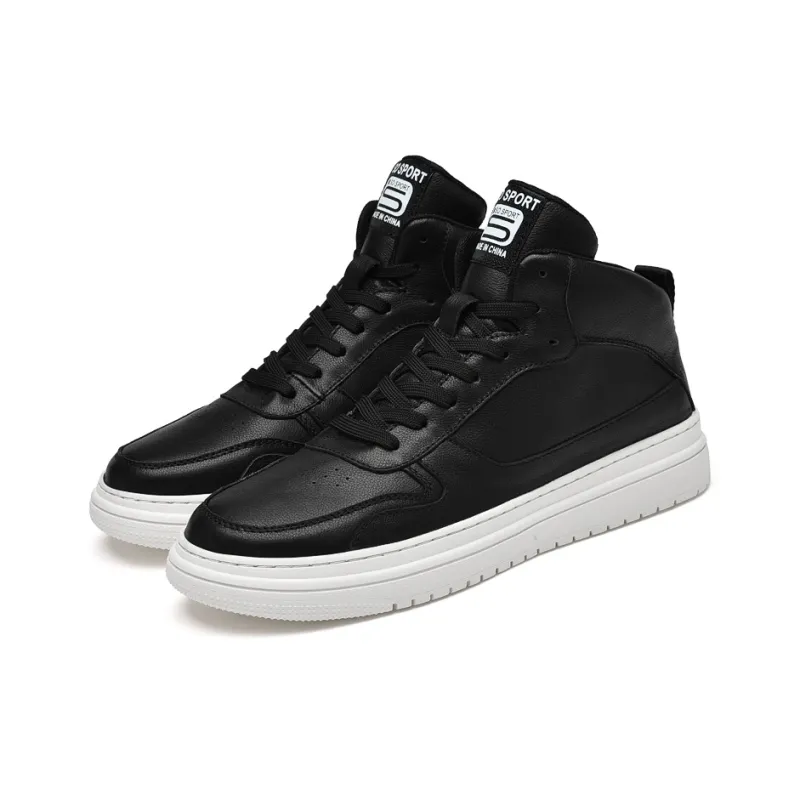 AMICNIEGD Breathable Moisture-Wicking Cushioning Mid-Top Skateboard Shoes Men's-8