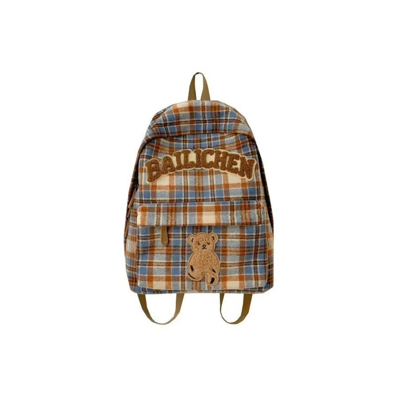 S.REPHEN Woolen Backpack Regular Unisex Multicolor-0