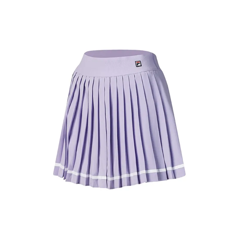 FILA Casual Short Skirts Women's Numbers Lavender-1