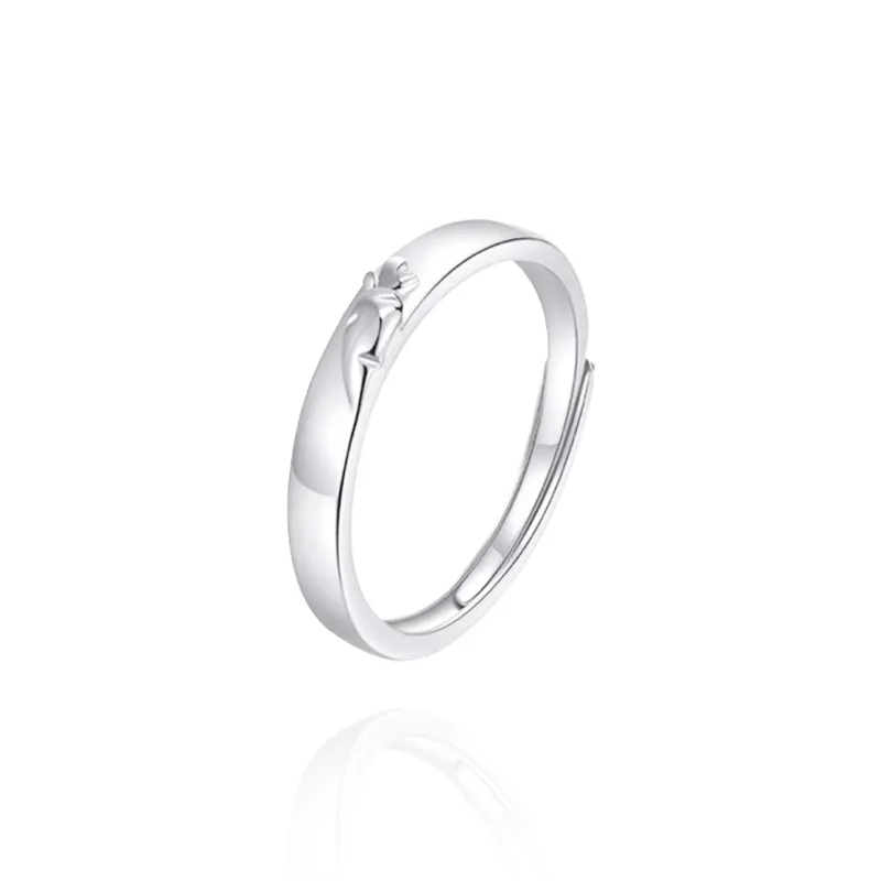 NUSQ Sterling Silver Rings Unisex-5