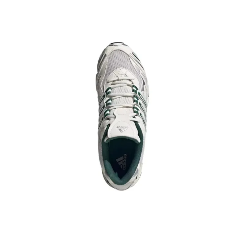 Adidas Originals Temper Run 2.0 Anti Slip Wear Resistant Low Top Chunky Sneakers Unisex White Gray Green-4