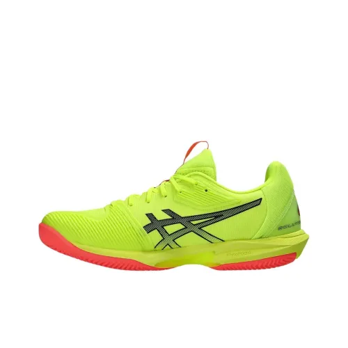 Asics Solution Speed FF 3 Anti Slip Wear Resistant Low Top Tennis Shoes Men's Green
