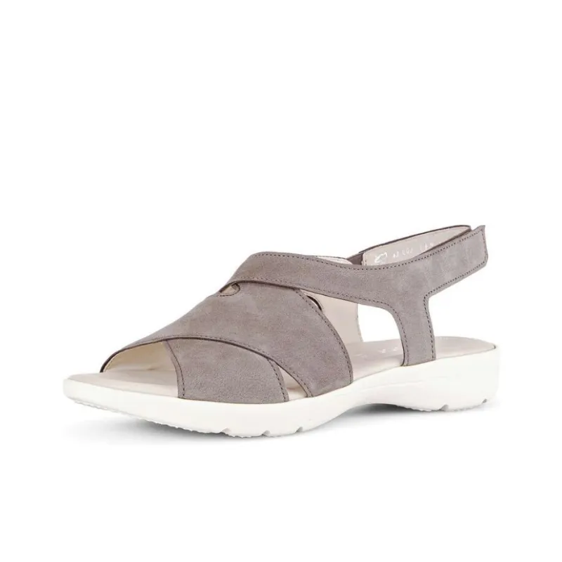 Gabor Fashion Beach Sandals Women's Gray-2