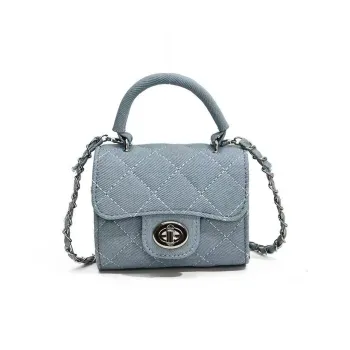 BGAY Denim Shoulder Bag Crossbody Bag Handbags Women's Light Blue