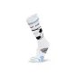 White Professional Teenagers Soccer Socks
