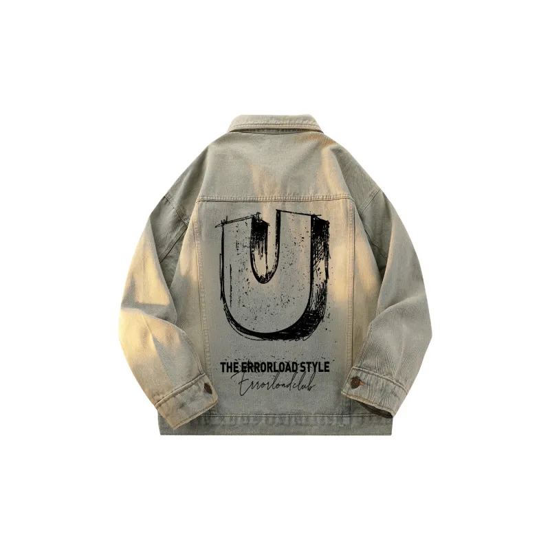 ERRORLOAD Denim Jackets Unisex-7