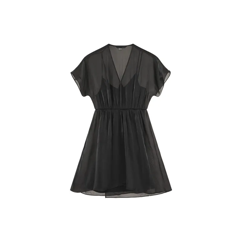 ARMANI EXCHANGEAE SS25 Skirt Set Women's Black-1