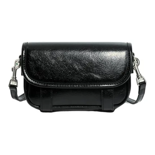 BEMIX PETS Microfiber Synthetic Leather Shoulder Bag, Crossbody Bag Regular Women's Black