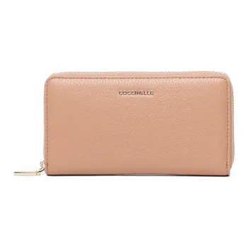 COCCINELLE Logo Lettering Zipped Wallet
