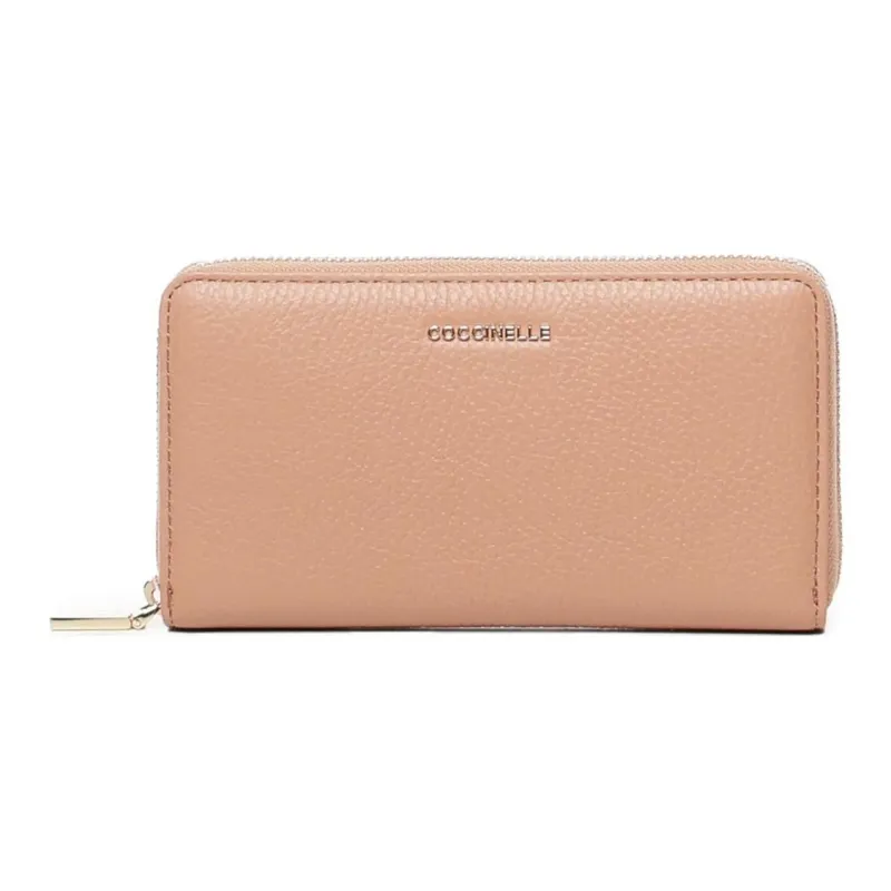 COCCINELLE Logo Lettering Zipped Wallet-0