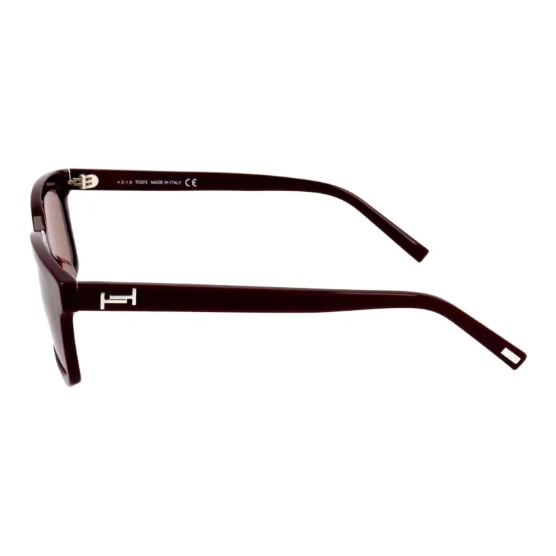 TOD'S Acetate Rectangular Sunglasses Women's Black-2