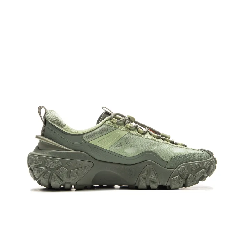 LiNing Dunes Shock Absorbers With Slip Resistant And Abrasion Resistant Properties Low Top Casual Shoes Men's Green-1