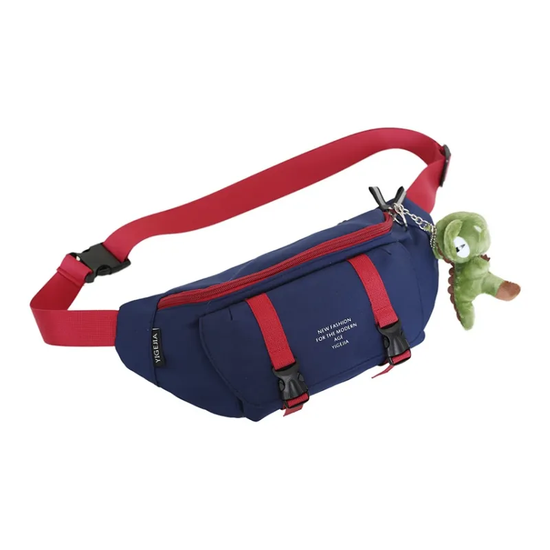 GOBLIN SHARKS 1759 Nylon Sling Bag Regular Unisex Black/Yellow/Green/Blue/Burgundy-13