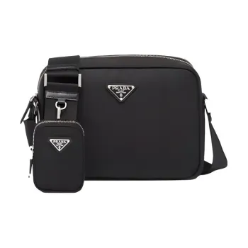 PRADA Adidas Re Nylon Shoulder Bag Black