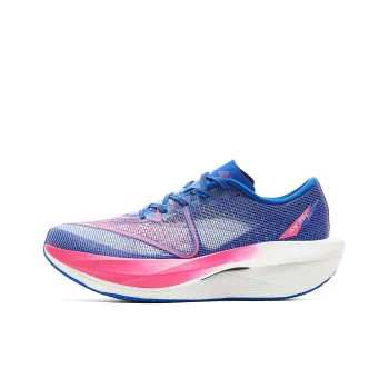 PEAK Cushioning Rebound Abrasion Resistant Slip Resistant Low Top Running Shoes Men's Glossy Finish Blue Rose Red