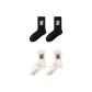 [4 Pack Anti-Pilling]2 Pack Black+2 Pack White