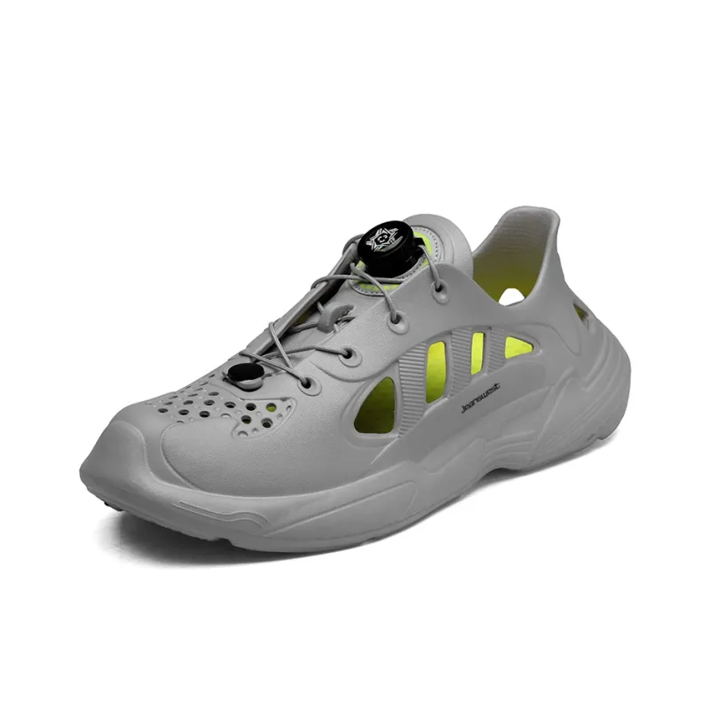 JEANSWEST Squashy And Bouncy Feeling Cut Out Fashion Minimalist Style, Dual Purpose For Outdoor And Home Use Clogs-14