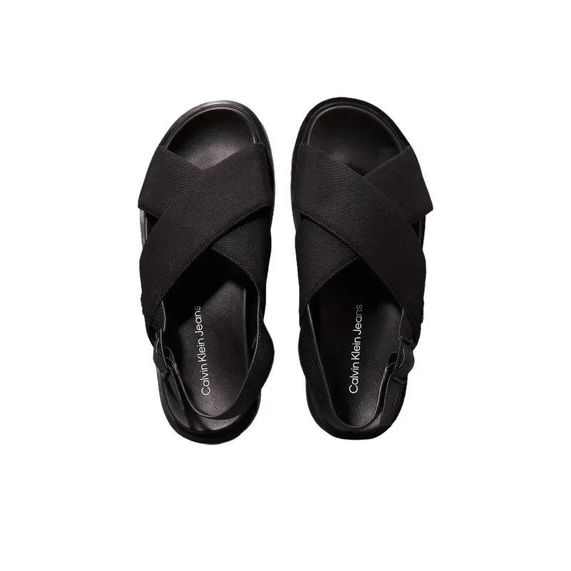 CKJ CALVIN KLEIN JEANS Strap Sandals Men's Black-3