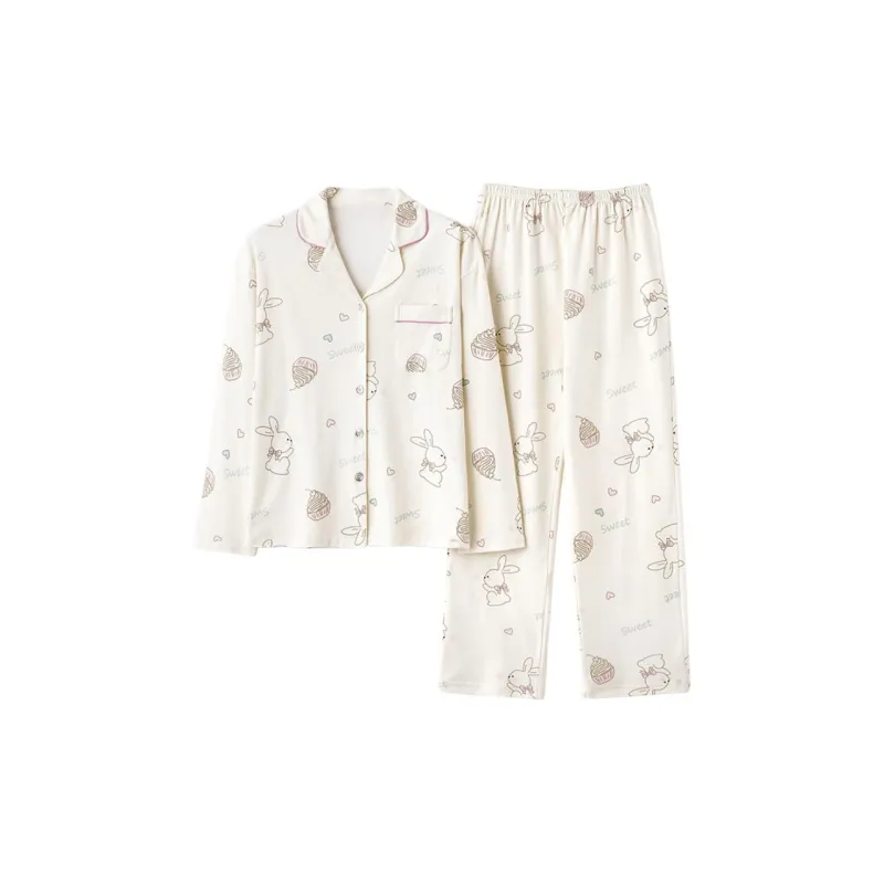 Lan Miao Women's Pajama Sets-36