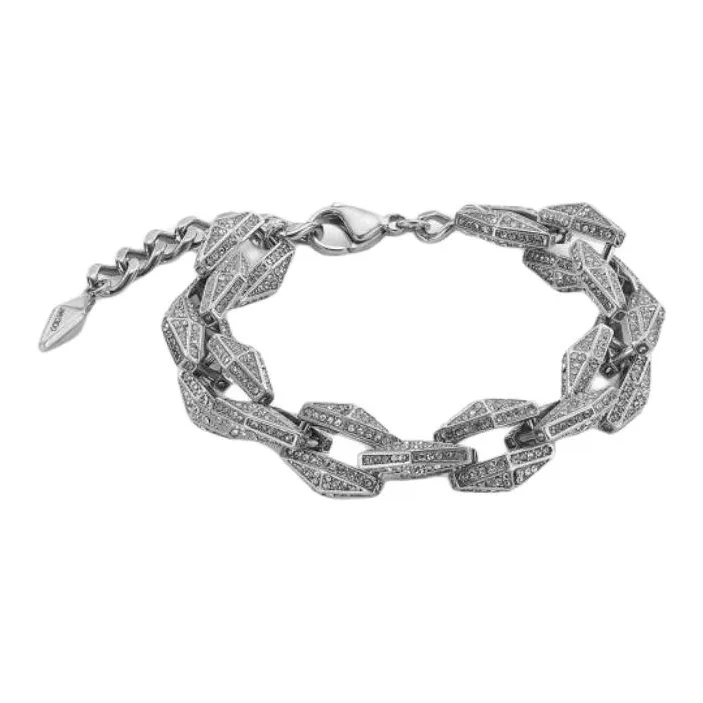 Jimmy Choo Crystal Bracelets Women's Silver-1