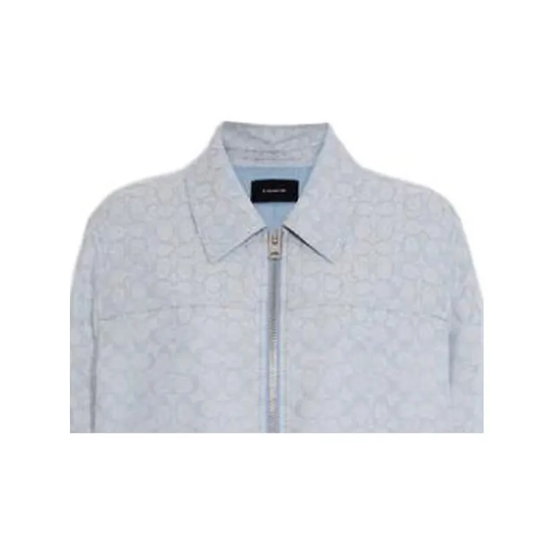 COACH Jackets Women's Light Blue-2