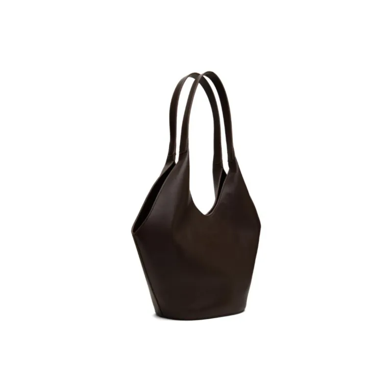 AESTHER EKME Leather Tote Bag Shopping Bag Handbag Women's Brown-2