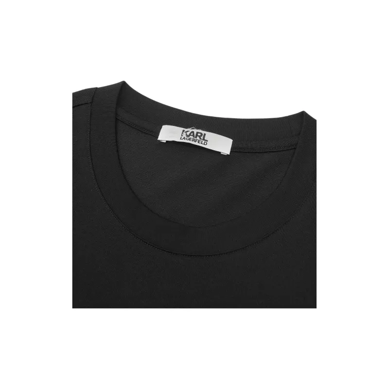 KARL LAGERFELD SS23 T Shirt Men's Black-2