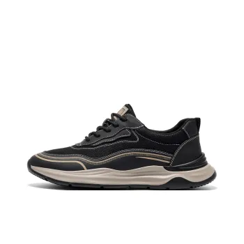 Spider King Low Top Running Shoes Men's Black