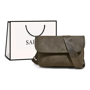 Safiya Synthetic Leather Shoulder Bag, Crossbody Bag Lightweight Medium Size Men's Multicolor