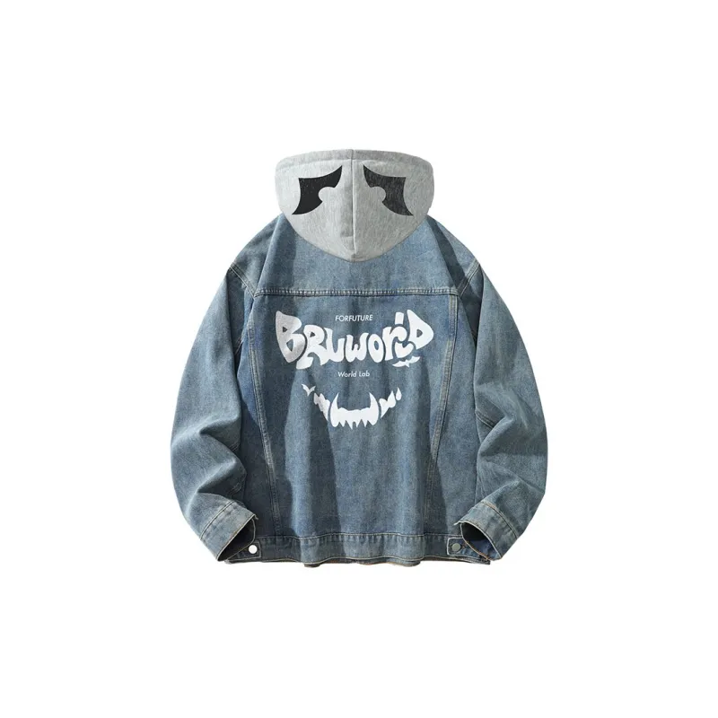 BRUMAIRE Denim Jacket Unisex Dark Gray-6
