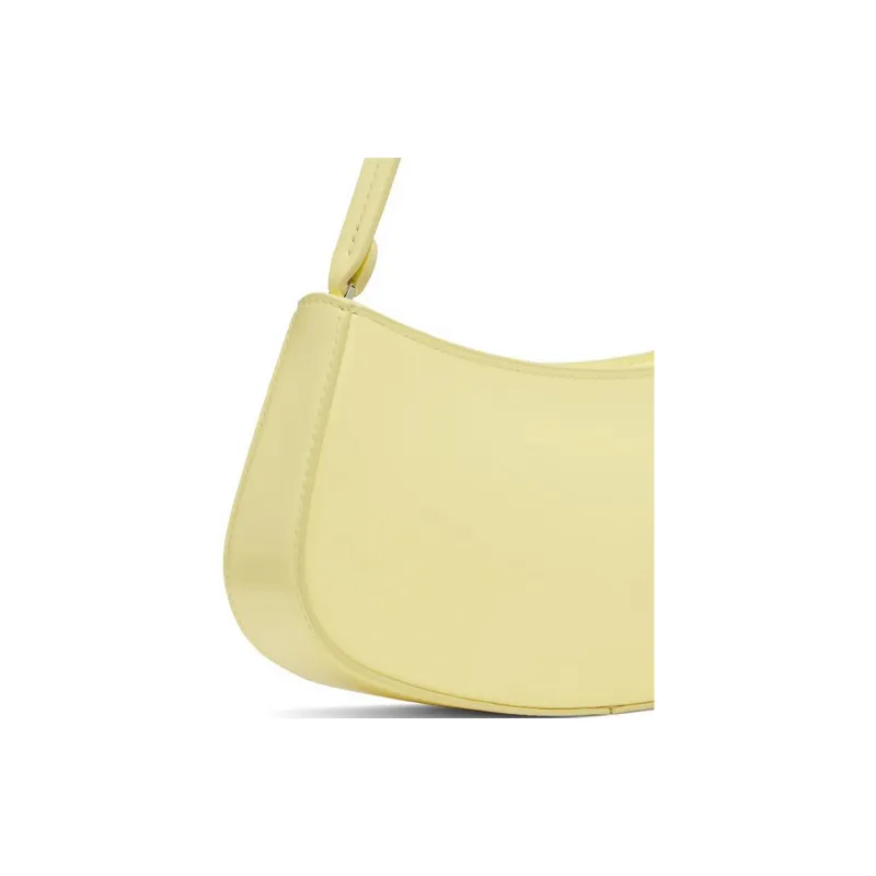 Staud Leather Shoulder Bag Women's Yellow-4