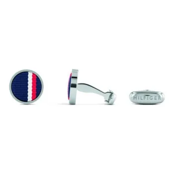 Tommy Hilfiger Stainless Steel Cufflinks Men's Blue