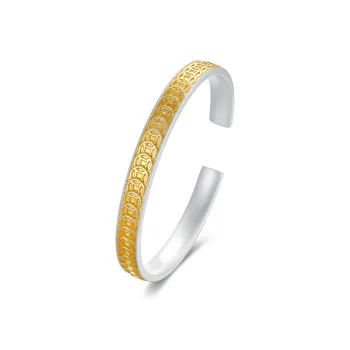 Sentimentality 9999 Pure Silver Bangles Women's