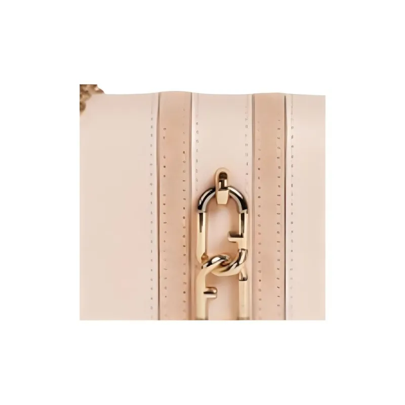 Furla Sirena Collection Envelope Bag Shoulder Bag Crossbody Bag Wallet Large Size Women's Light Pink-3