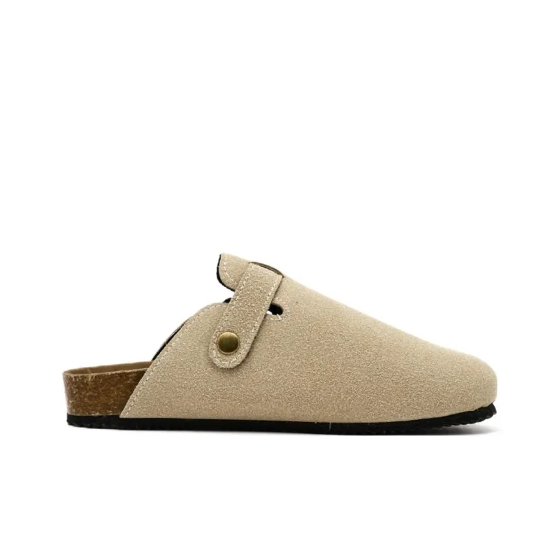 TONYBEAR Rubber Sole Abrasion Resistant Slip Resistant Wrap toe Slippers Women's-16