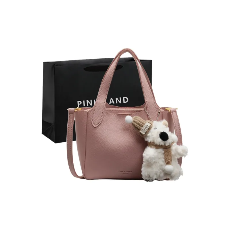 PINK·LAND PU Shoulder Bag Regular Women's Multicolor-12