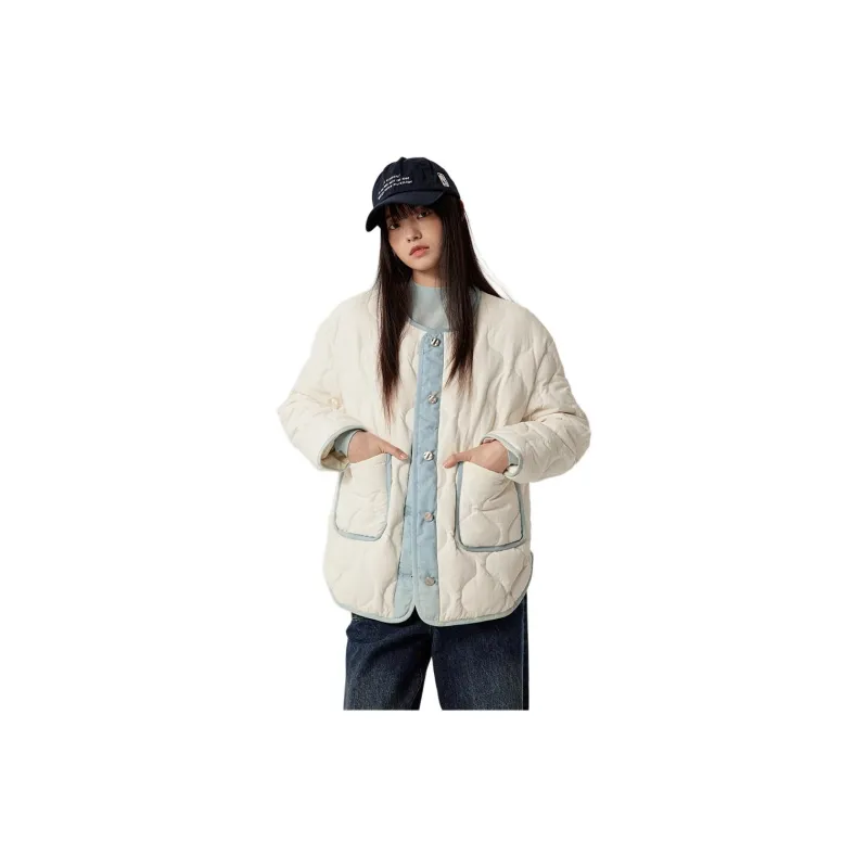 Omont Down Jacket Women's Milk White-2