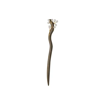 Guo Lu Green Sandalwood Hairpins Women's