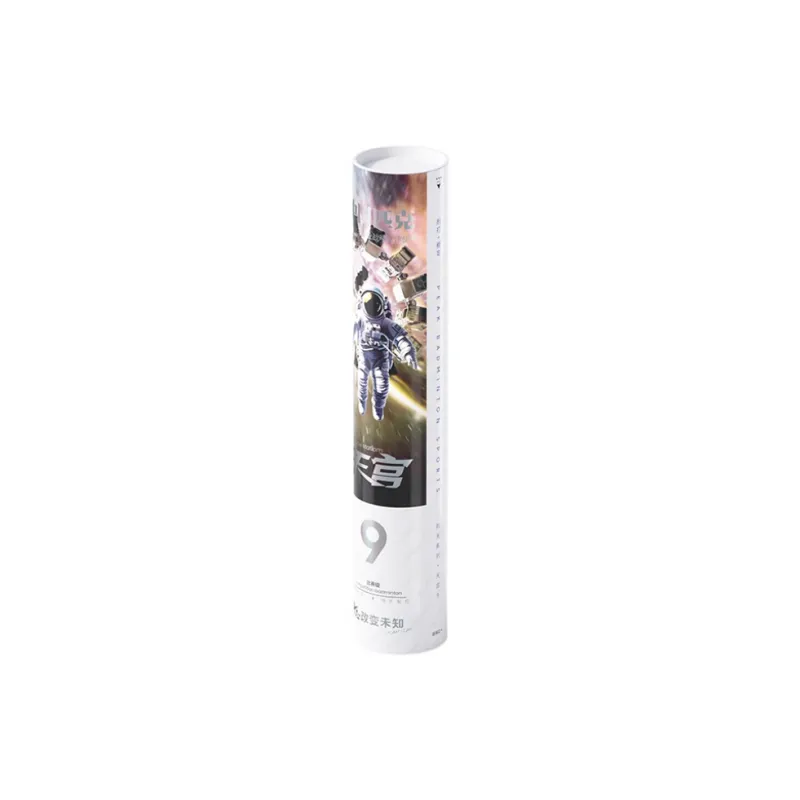 PEAK Goose Feather Shuttlecock 12 Pack Goose Feather All Round Goose Feather Shuttlecocks-0