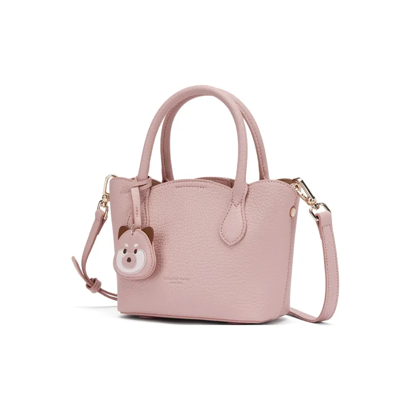 Hotwind Polyurethane Handbag Mini Women's Pink/Beige-8