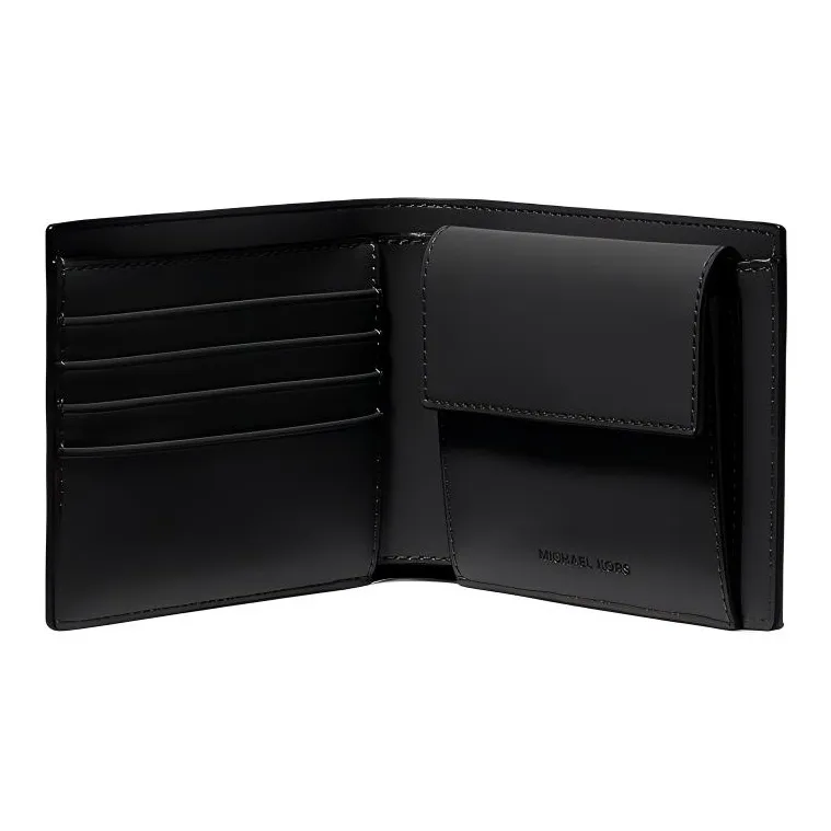 MICHAEL KORS MK Cooper Cow Leather Wallet Men's Black-2