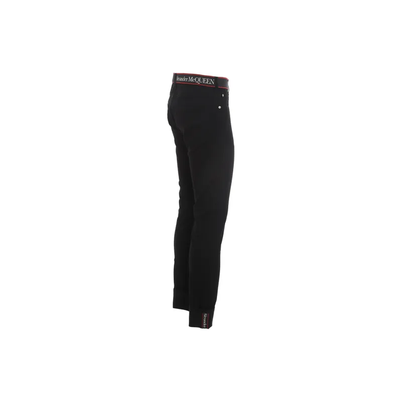 Alexander McQueen Jeans Men's Black-2