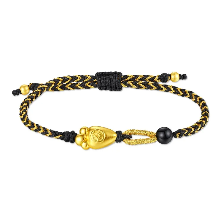 YINCHIE 999 Fine Silver Hand Rope Unisex-7