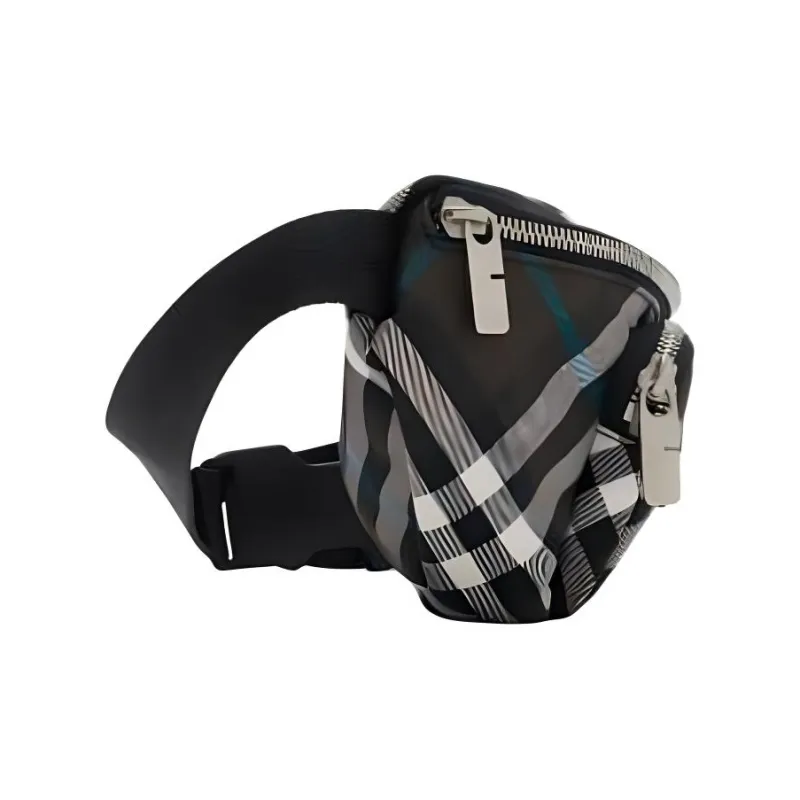 Burberry Polyester Fanny Pack Small Size Men's Brown-1